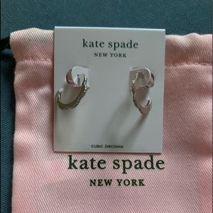 Kate Spade Silver Earrings